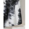 imageBoys Tie Dye Shirts Tropical Graphic Tees Short Sleeve Crewneck Tee Tops Casual T ShirtBlack