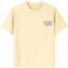 imageBoys Tropical Graphic Tees Crewneck Short Sleeve Casual T Shirt Summer TopsApricot Print
