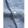 imageMens Short Sets 2 Piece Outfits Button Down Linen Shirts and Short Sets Summer Beach OutfisLight Blue