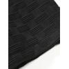 imageMens Short Sets 2 Piece Outfits Button Down Linen Shirts and Short Sets Summer Beach OutfisPure Black