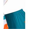 imageBoys 2 Piece Outfits Letter and Tropical Graphic Print Short Sleeve Crewneck Tee and ShortsMulticolor