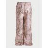 imageMens Camo Print Straight Leg Pants Elastic Waist Loose Casual Trousers StreetwearPink