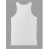 imageMens Sleeveless Tank Tops Ribbed Knit Scoop Neck Tank Undershirt Workout Gym Muscle Tank TShirtWhite