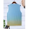 imageMens Tank Tops Summer Tropical Hawaiian Sleeveless Shirts Casual Beach Vacation Tank ShirtsYellow and Blue