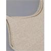 imageWomens Casual Short Cami Sweater Dress Sleeveless Drawstring Side Knitted Mini DressKhaki