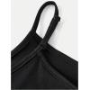 imageGirls 2 Piece Outfits Star Graphic Y2K Sheer Mesh Shirts and Spaghetti Strap Camisole TopsLeopard Black