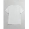 imageWomens Letter Graphic Tees Short Sleeve Crew Neck Funny T Shirt Casual Summer TopsWhite