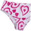 imageGirls 3 Piece Heart Ruffle Bathing Suit Graphic Wireless Swimsuit with Beach Skirt Coverups
