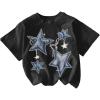 Star Print Black