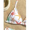 image:imageGirls 2 Piece Graphic Starfish Bathing Suit Halter Triangle Swimsuit Cute Beachwear Bikini SetsGreen and Yellow