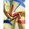 image:imageGirls 2 Piece Graphic Starfish Bathing Suit Halter Triangle Swimsuit Cute Beachwear Bikini SetsYellow