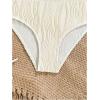 image:imageGirls 2 Piece Starfish Swimsuit Padded Bathing Suit Textured Spaghetti Strap Bikini SwimsuitBeige