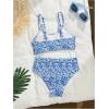 image:imageGirls Ditsy Floral Bikini Set Spaghetti Strap Smocked Bathing Suit Two Piece SwimsuitMulticolor