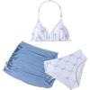 Blue and White