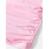 image:imageGirls Elegant Tie Shoulder Tank Top Sleeveless Ruched Summer Crop TopsLight Pink