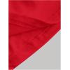 image:imageGirls Elegant Tie Shoulder Tank Top Sleeveless Ruched Summer Crop TopsRed