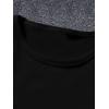 image:imageFloral Graphic Crop Tops for Girls Short Sleeve Slim fit Preppy Summer T Shirt Y2k Tops TrendyFloral Print Black