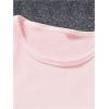 image:imageFloral Graphic Crop Tops for Girls Short Sleeve Slim fit Preppy Summer T Shirt Y2k Tops TrendyPink