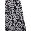 image:imageGirls 2 Piece Summer Outfits Short Sleeve Ruched Basic Tess and Camo Cargo Pants Sets TrendyMulticolor Cheetah