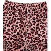 image:imageGirls 2 Piece Summer Outfits Short Sleeve Ruched Basic Tess and Camo Cargo Pants Sets TrendyPink Cheetah