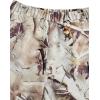 image:imageGirls 2 Piece Summer Outfits Short Sleeve Ruched Basic Tess and Camo Cargo Pants Sets TrendyWhite Camouflage