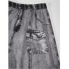image:imageGirls 2 Piece Summer Outfits Star Print Crop Tops and Wide Leg Baggy Pants Set StreetwearBlack