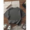 image:imageGirls Cartoon Graphic Tees Crew Neck Short Sleeveless T Shirts Summer TopsDark Grey