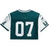 image:imageGirls Jersey Shirts Number Graphic Tees Half Sleeve Hip Hop Y2k Crop Tops Football JerseyMix Green