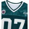image:imageGirls Jersey Shirts Number Graphic Tees Half Sleeve Hip Hop Y2k Crop Tops Football JerseyMix Green