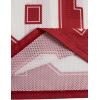 image:imageGirls Jersey Shirts Number Graphic Tees Half Sleeve Hip Hop Y2k Crop Tops Football JerseyNumber Red