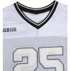 image:imageGirls Jersey Shirts Number Graphic Tees Half Sleeve Hip Hop Y2k Crop Tops Football JerseySilver