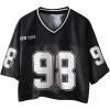 Number Print Black