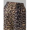 image:imageGirls 2 Piece Leopard Print Outfits Short Sleeve Graphic Tees and Bow Cheetah Baggy Pants SetsMulticolor