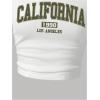 image:imageGirls 2 Piece Y2K Outfits Short Sleeve Letter Graphic Tees and Cargo Pants Preppy ClothesWhite and Green
