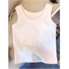 image:imageGirls 3 Piece Striped Sleeveless Shirt Scoop Neck Basic Tank Tops Casual UndershirtsBlack and White