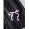 image:imageGirls Clothing Sets Number Graphic Short Sleeve Jersey Shirts and Bow Flare Leggings Y2K OutfitsBlack
