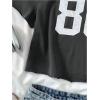 image:imageGirls Graphic Tees Off The Shoulder Tops Short Sleeve Jersey Shirts Y2K Crop TopsDark Grey
