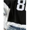 image:imageGirls Graphic Tees Off The Shoulder Tops Short Sleeve Jersey Shirts Y2K Crop TopsNumber Black