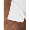 image:imageGirls Letter Bow Graphic Tees Short Sleeve Crewneck Cute Shirts for Teen Girls TrendyFloral White