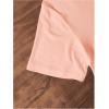 image:imageGirls Letter Bow Graphic Tees Short Sleeve Crewneck Cute Shirts for Teen Girls TrendyGraphic Pink
