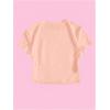 image:imageGirls Letter Bow Graphic Tees Short Sleeve Crewneck Cute Shirts for Teen Girls TrendyGraphic Pink