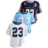 image:imageGirls 3 Pack Jersey Shirts Number Graphic Tees Hip Hop Y2k Tops Football Jersey StreetwearMulticolor Number