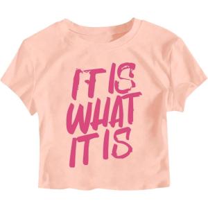 image:imageGirls Letter Bow Graphic Tees Short Sleeve Crewneck Cute Shirts for Teen Girls TrendyPrint Pink