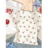 image:imageGirls 3 Packs Graphic Tees Vacation Hibiscus Top Crewneck Short Sleeve Cute Tops Summer Slim Fit T ShirtMulticolored Pink