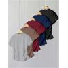 image:imageGirls 5 Packs T Shirts Short Sleeve Ruched Tee Tops Summer Fitted Crewneck Basic TopGrey Brown Red Blue Black