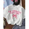 image:imageGirls Bow Cherry Graphic Tees Short Sleeve Crewneck Cute T Shirts Tops for Teens Summer TopsBlack White Blue