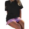 image:imageGirls Bow Leopard Graphic Tees Short Sleeve Preppy Summer T Shirts Aesthetic Cute Tops StreetwearBow Print