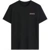 image:imageGirls Bowknot Letter Graphic Tee Round Neck Short Sleeve Cute Tops Loose T ShirtBow Black
