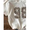 image:imageGirls Graphic Tee Shirt Short Sleeve Round Neck Preppy Casual Trendy Cute Summer TopsWhite Cheetah