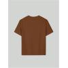 image:imageGirls Graphic Tees Short Sleeve Crewneck T Shirts Casual Summer Tops Cute Preppy ClothesLetter Brown